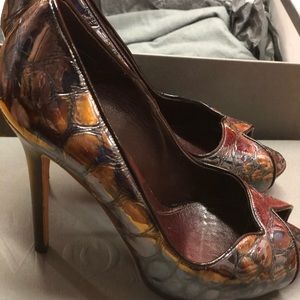 Alexander McQueen heels with hidden platform